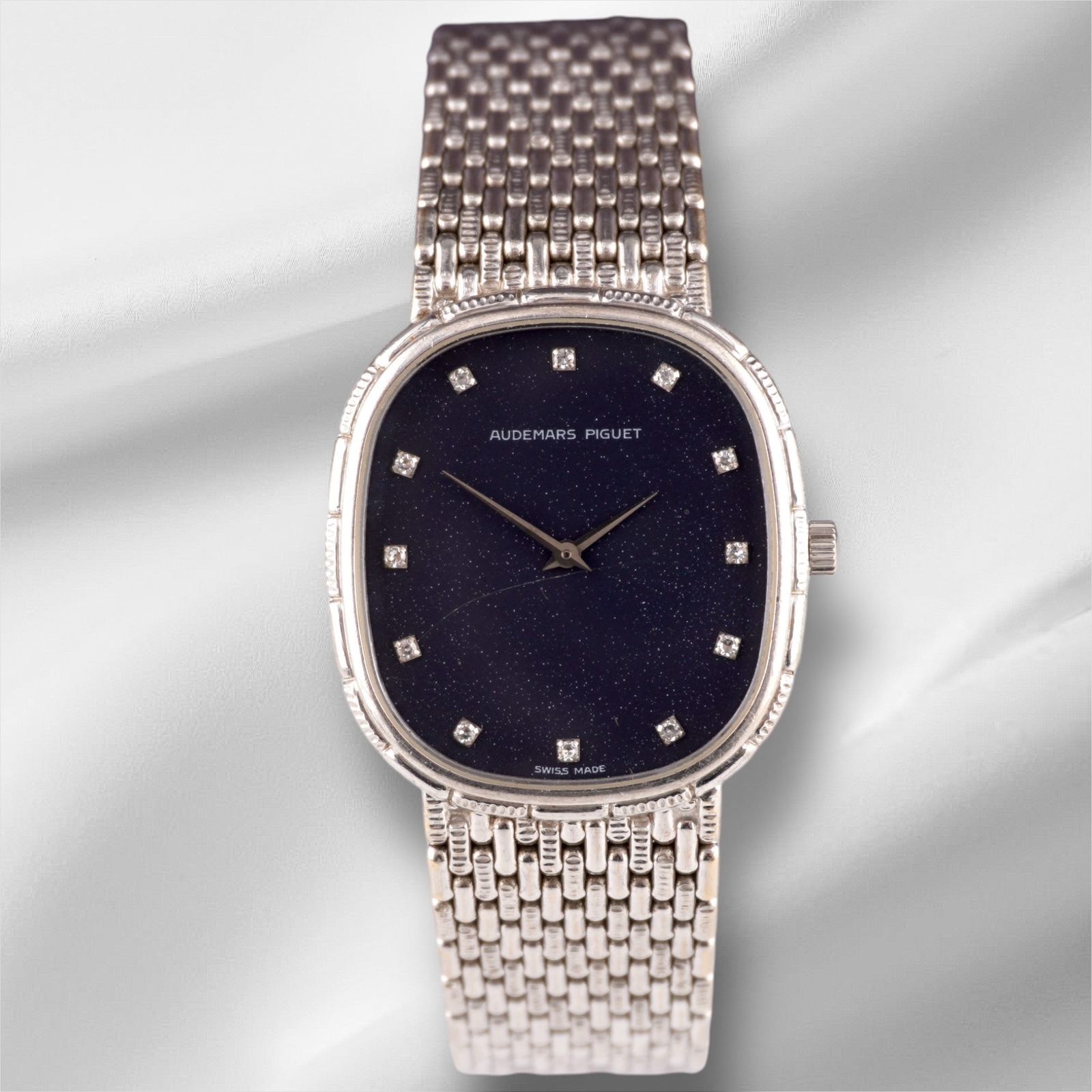 Audemars Piguet 29mm Cobra 18K White Gold Factory Diamond