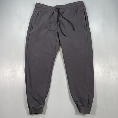 Fabletics Joggers Mens Large Courtside Sweatpants French Terry Tech Performance