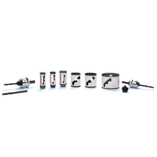 UPC 885363001648 product image for Lenox 10 Piece Plumbers Hole Saw Set | upcitemdb.com