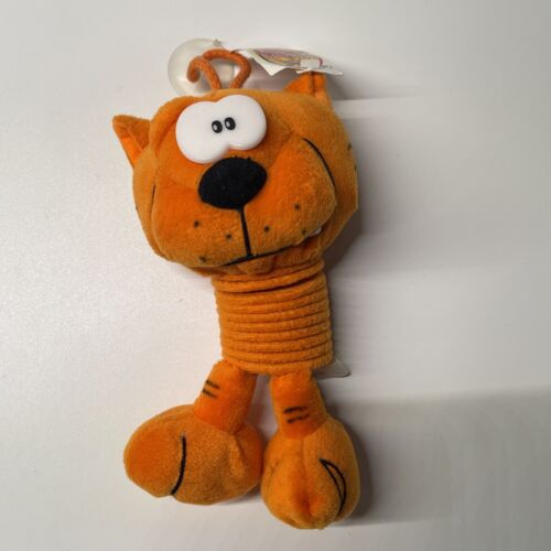 Slinky Pets 1999 HeathCliff  W/ Tag Has stick on plunger for windows C2
