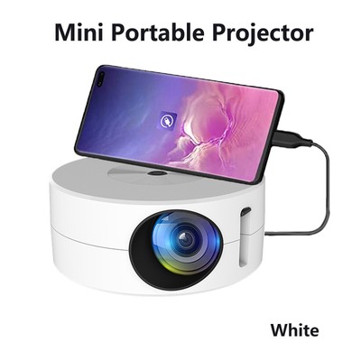 Mini Portable Projector,LED Video Home Theater Media Player Wired Same Screen