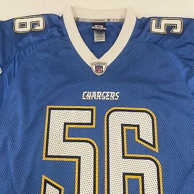 NFL San Diego Chargers Jersey 2XL Merriman #56 Reebok Players