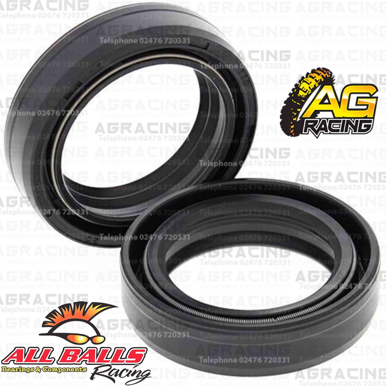 All Balls Fork Oil Seals Kit For Kawasaki KLX 140L 2008 08 Motocross