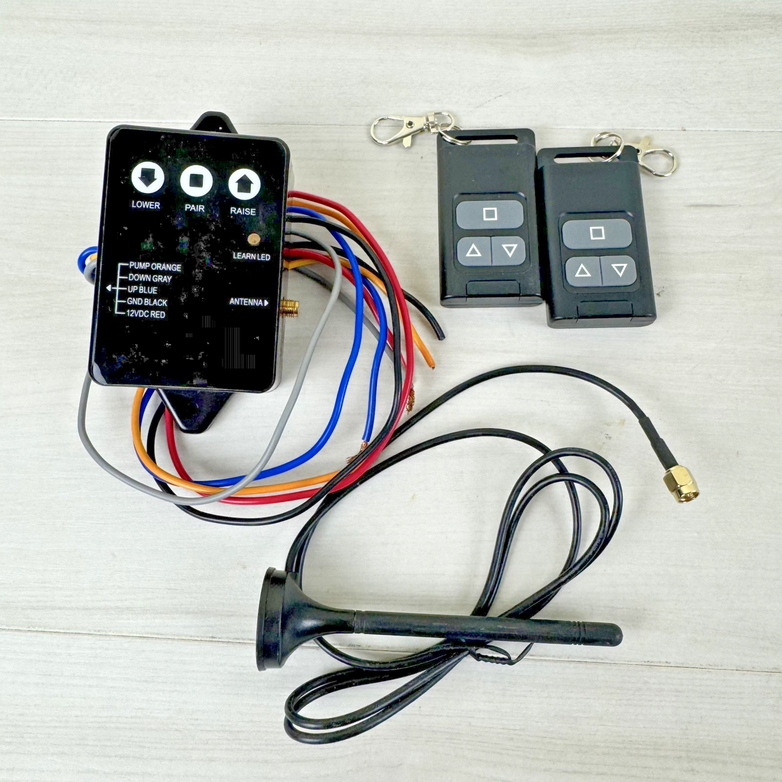 Wireless Dump Trailer Remote Controller 12V Hydraulic Pump Winch Control Tilt