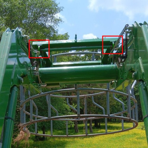 Attachment Weld ON Mounting Brackets Part For Global Quicke Euro Style Tractor