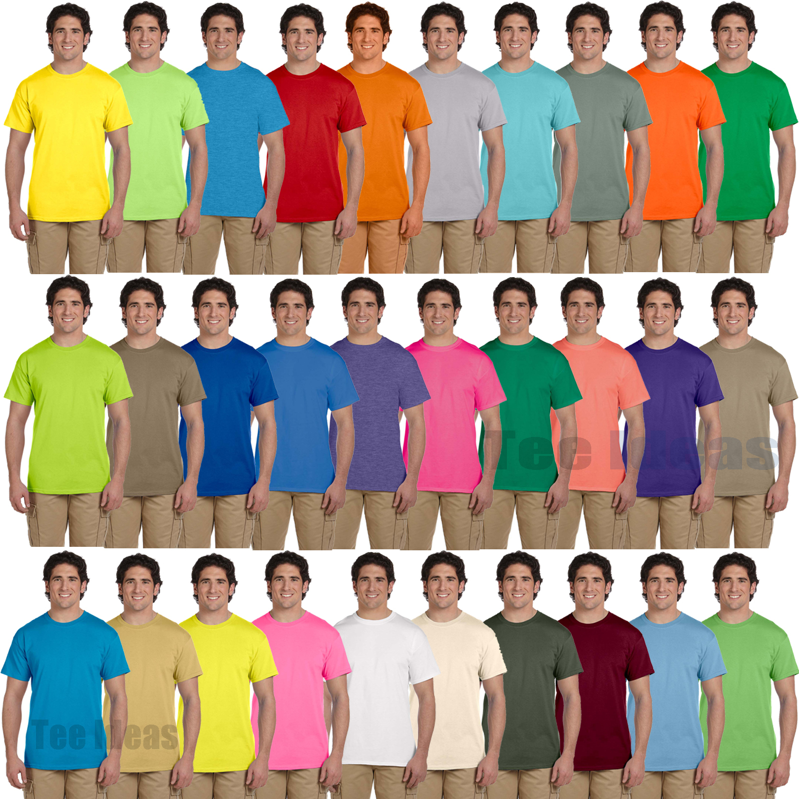 fruit of the loom 5x tee shirts