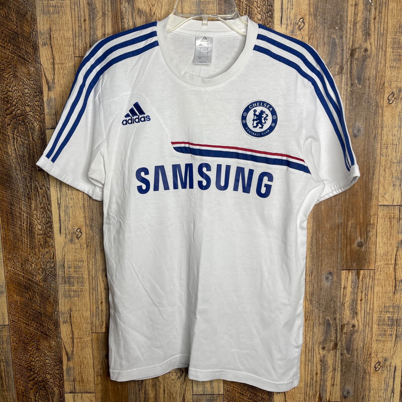 Adidas G89804 Chelsea FC Shirt Men's Small White Soccer Adidas G89804 Chelsea FC Shirt Men's Small White Soccer