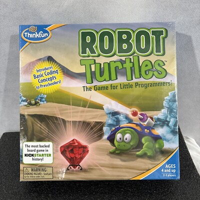 Robot Turtles Board Game By Thinkfun for Little Programmers Preschool Coding