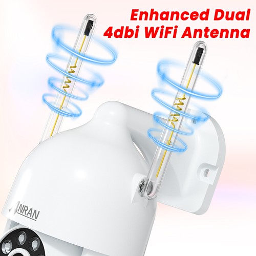 ANRAN HD 5MP Wireless WIFI IP Security Camera For CCTV System Outdoor IR Night