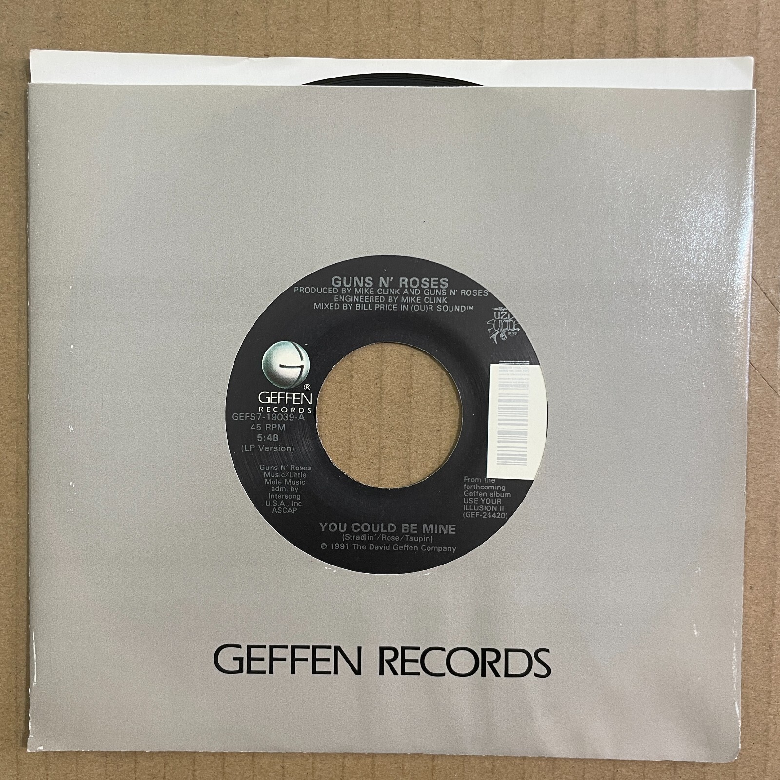 Guns N' Roses – You Could Be Mine Guns N' Roses – You Could Be Mine – CD (Cardboard Sleeve