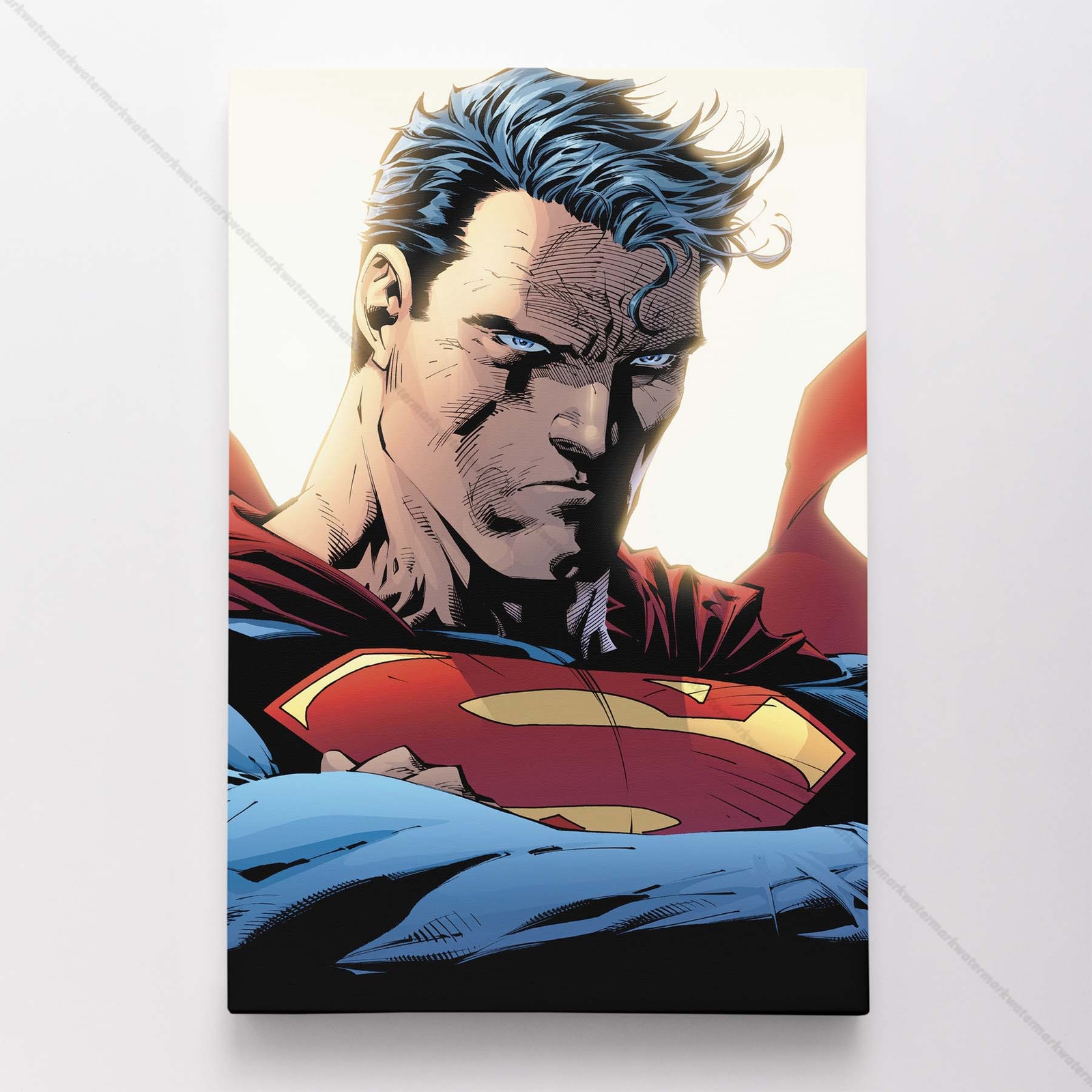 Superman Poster Canvas DC Comic Book Cover Justice League Art Print #7389