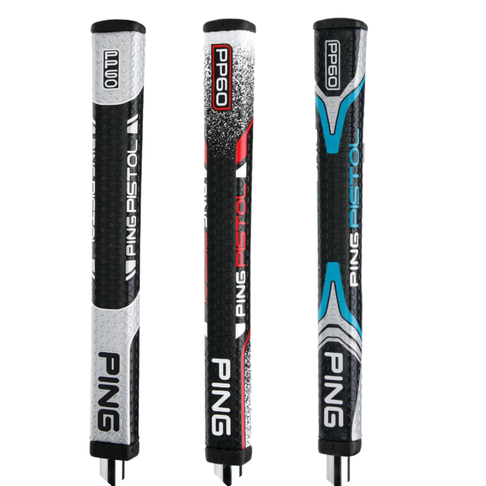 Ping PP60 Midsize Pistol Putter Grips .58 Round Core Black Blue