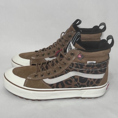 Vans Sk8-Hi MTE-2 Leopard Boot Shoe Waterproof Men Size 9.5 Chipmunk New