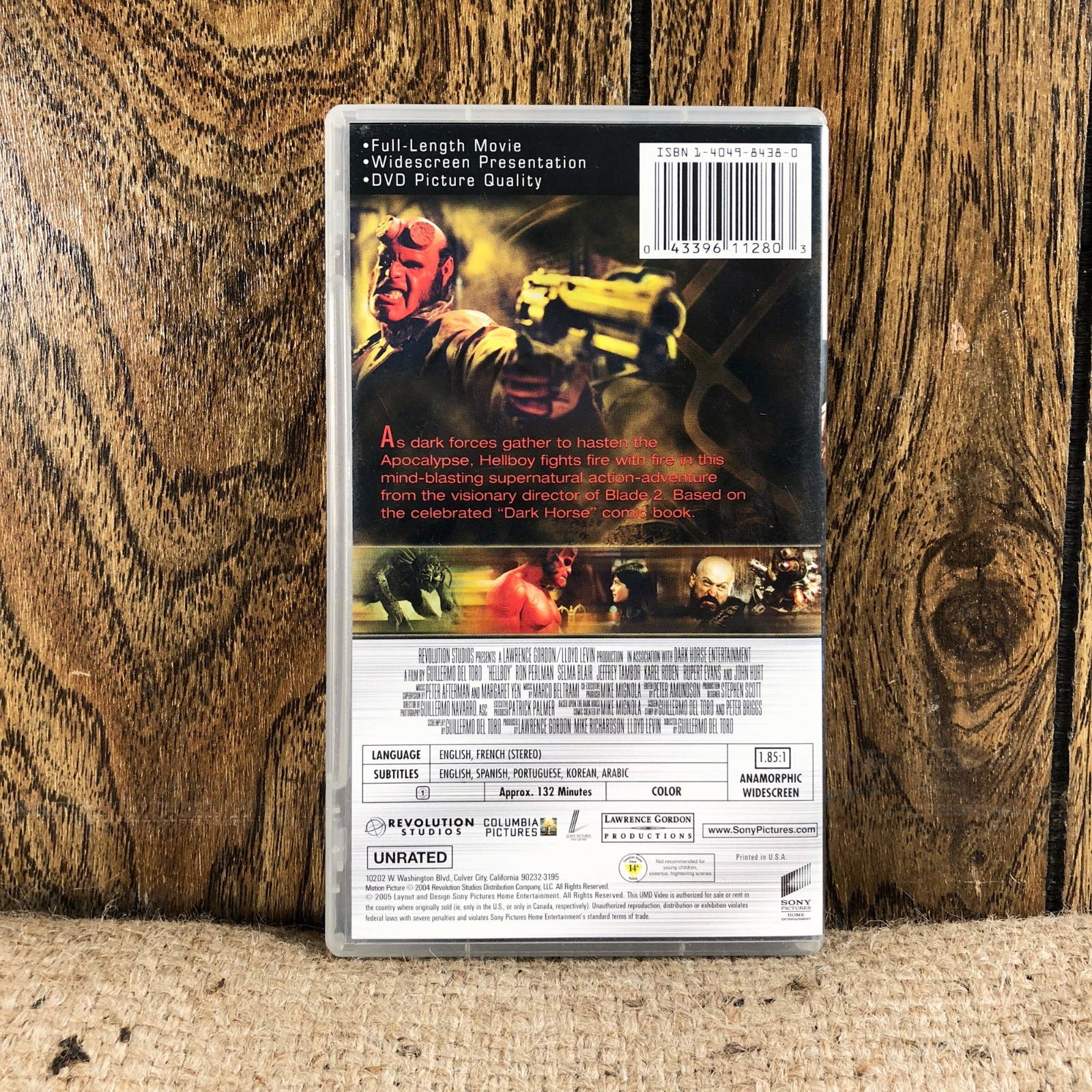 Hellboy Director's Cut UMD Video for PSP Widescreen