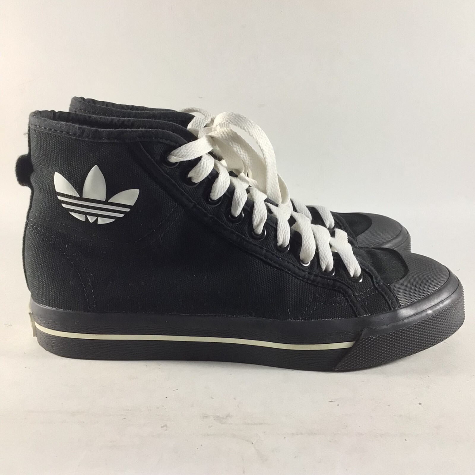 RAF SIMONS ブラック ハイカットスニーカー Adidas Raf Simons Matrix Spirit Hi boys shoes sneakers black