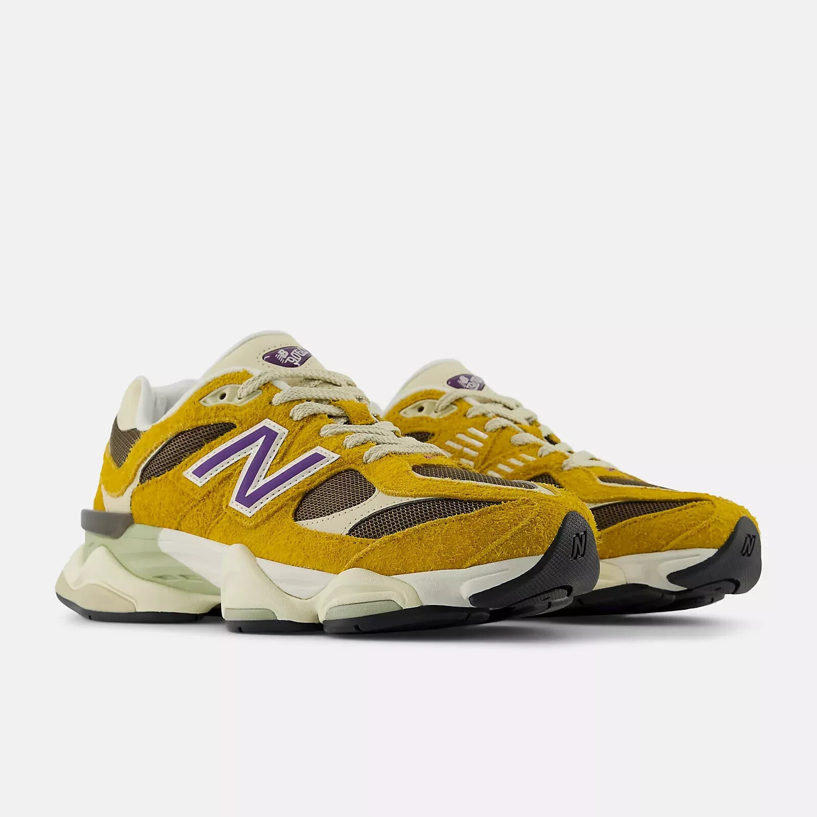 スニーカー NEW BALANCE Men Sneakers U9060 YELLOW New Balance 9060 Mens Running Shoes Yellow Black U9060NRG
