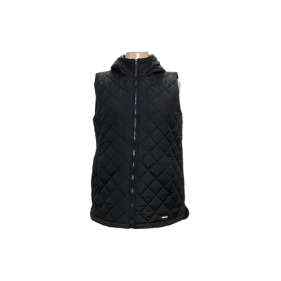 Lands' End Women's Black Down Vest - Size L | eBay