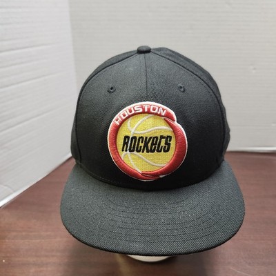 Houston Rockets Hat Cap Fitted Mens 8 Black NBA Basketball HWC New Era 59FIFTY