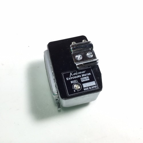 CUTE Kalimar Shoe Mount Exposure Light Meter Clip On or Handheld, Case Vintage