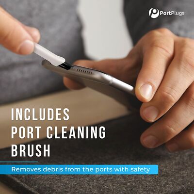 10 Pack Anti Dust Silicone Plugs Charging Port Cover Compatible with iPhone