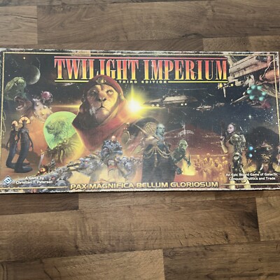 Twilight Imperium Third Edition Board Game Fantasy Flight Games 