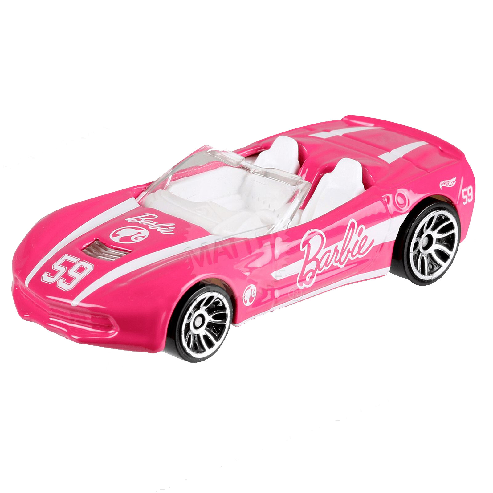 Hot Wheels Barbie '14 Corvette Stingray Diecast Toy Car