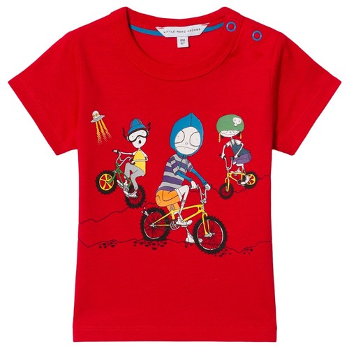 MARC JACOBS カ－キ　スニーカー・レッドTシャツ２点セット MARC JACOBS カ－キ スニーカー・レッドTシャツ2点セット