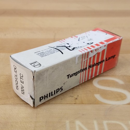 Phillips 150Q/CL/DC 120V ETC Tungsten Halogen Lamp, 120V - NEW