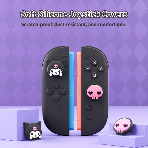 Nintendo Switch CAP Amazon.com: PERFECTSIGHT Cute Switch Thumb Grip Caps