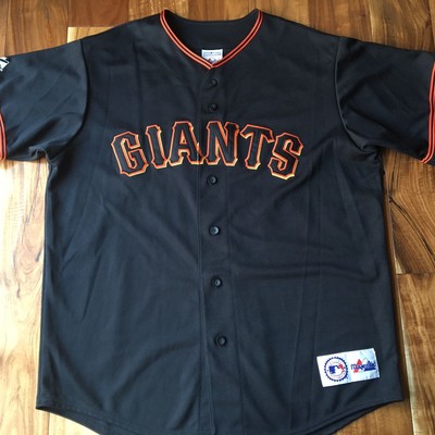 barry bonds black jersey