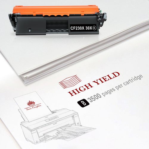 CF230A CF230X Toner For HP 30A 30X LaserJet Pro MFP M227fdw M227fdn M203dw LOT