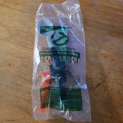 New Ghostbusters Proton Blaster Spoon Sonic Drive In Wacky Pack Collectible Toy