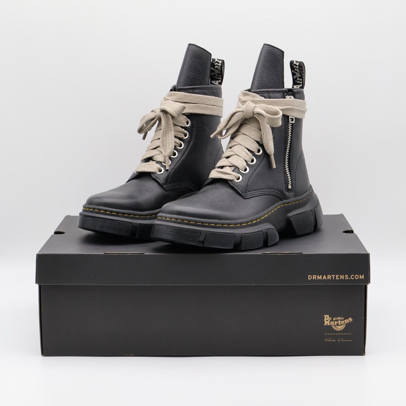 31755001 Rick Owens Dr. Martens 1460 DMXL Jumbo Lace Boot 31755001 Rick Owens Dr. Martens 1460 DMXL Jumbo Lace Boot
