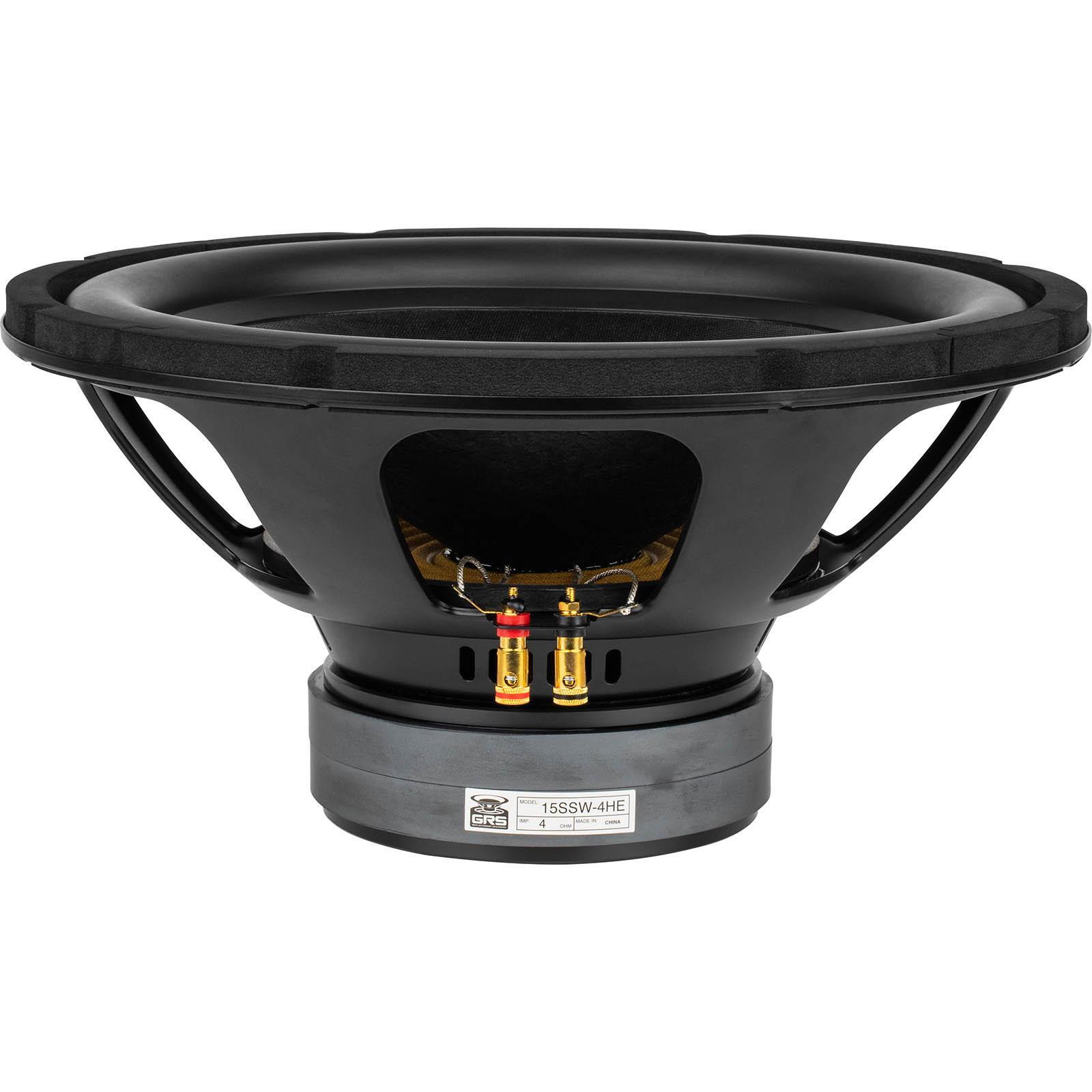 GRS 15SSW-4HE 15" High Excursion Super Subwoofer 4 Ohm