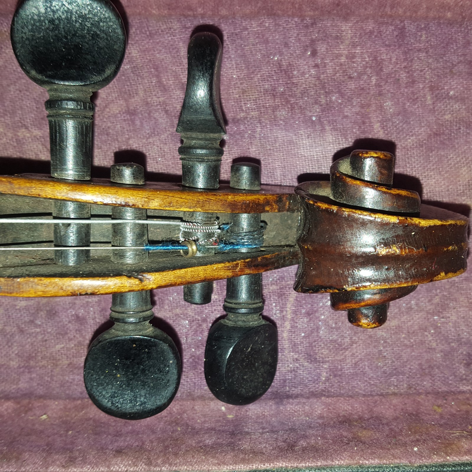 Vintage Violin Antique with Case and Bow