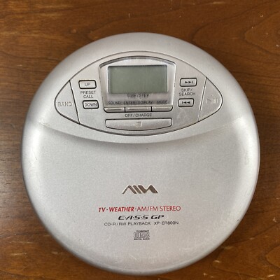 AIWA XP-ER800N Compact Disc Player AM FM CD Player Tested Working