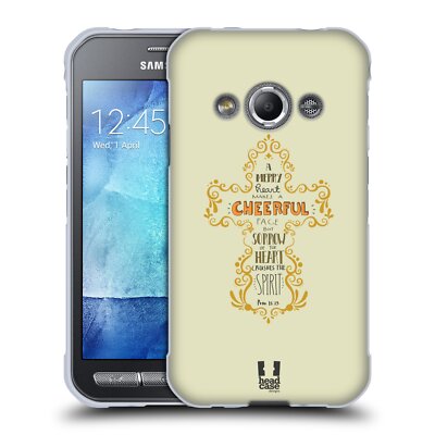 HEAD CASE DESIGNS VERSE IN CROSS SOFT GEL CASE FOR SAMSUNG PHONES 4