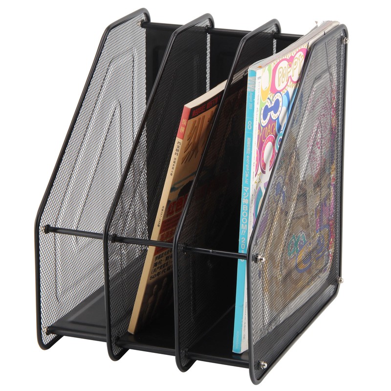 3 Tier Office Desk Document File Magazine Paper Organiser ...