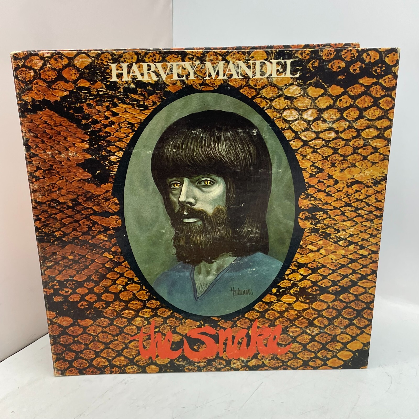 Harvey Mandel ‎The Snake Vinyl LP US 1972 Gatefold Press VG