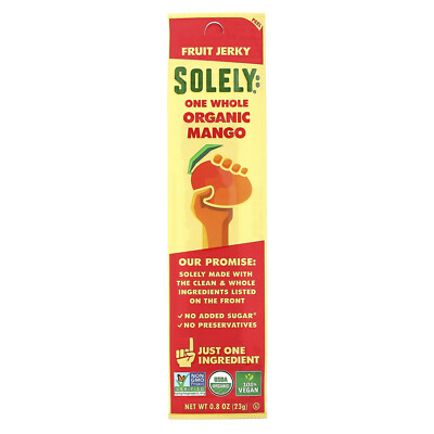 Fruit Jerky, Organic Mango, 0.8 oz (23 g)