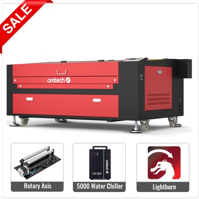 OMTech AF2440-100E 100W CO2 Laser Engraver Cutter with Basic Accessories A