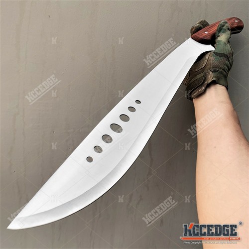 21" CHOPPING MACHETE FULL TANG KUKRI Hiking Gear Emergency Gear Survival Knife