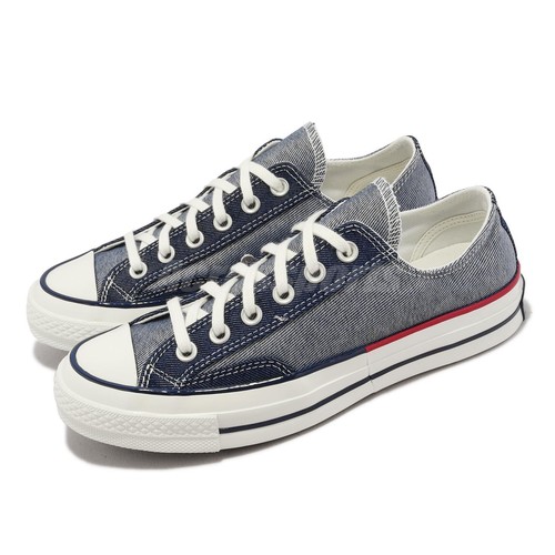 

Converse Chuck 70 Low Obsidian Navy White Мужчины Унисекс Повседневный образ жизни A06078C, Серый, Chuck 70 Low