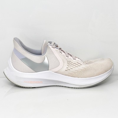 Nike Womens Air Zoom Winflo 6 CK4475-600 Розовые кроссовки для бега, размер 7