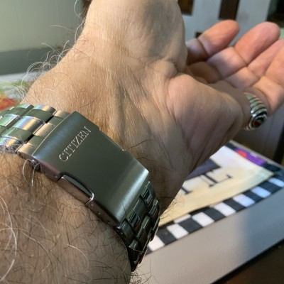 CITIZEN C520 美品　箱　保証書付 シチズンクロノマスター メンズ 腕時計 A060-T025421 CITIZEN