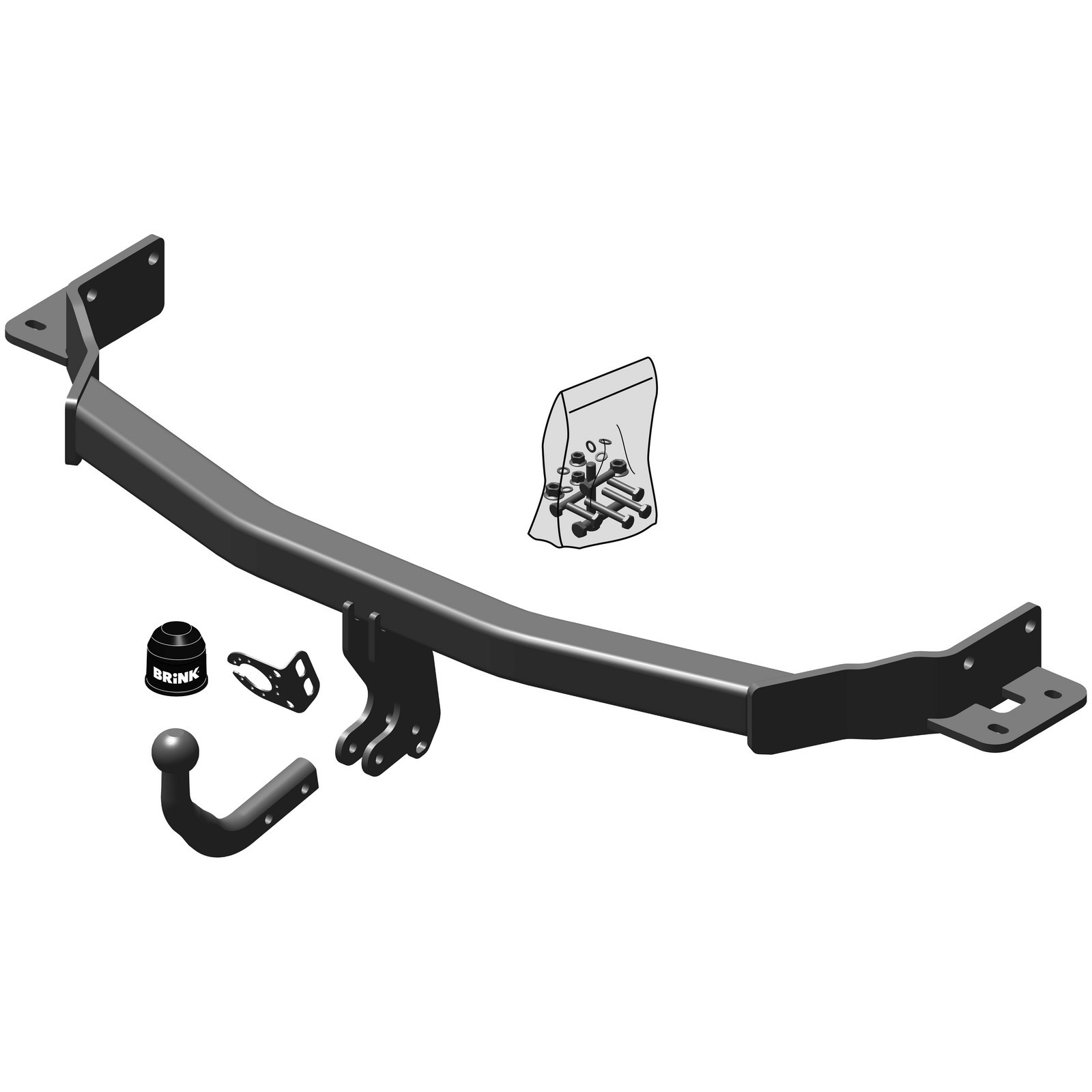 Brink Towbar for Kia Sorento 20092012 Swan Neck Tow Bar eBay