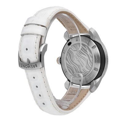 Pre-owned Bremont S300 Vigo 40mm Stainless Steel White Dial Auto Men's Watch S300-vigo-r-s