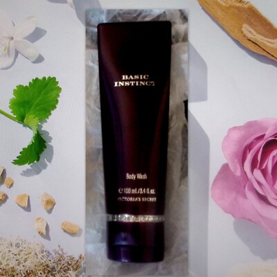 VICTORIA'S SECRET BASIC INSTINCT BODY WASH 3.4oz/100ml/BRAND NEW ''FULL''/RARE