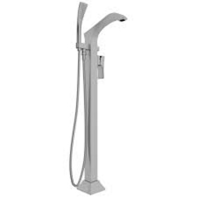 Rohl ML2039LSTNTO Matheson Floor Mounted Tub Filler w/Handshower AND Rough Valve
