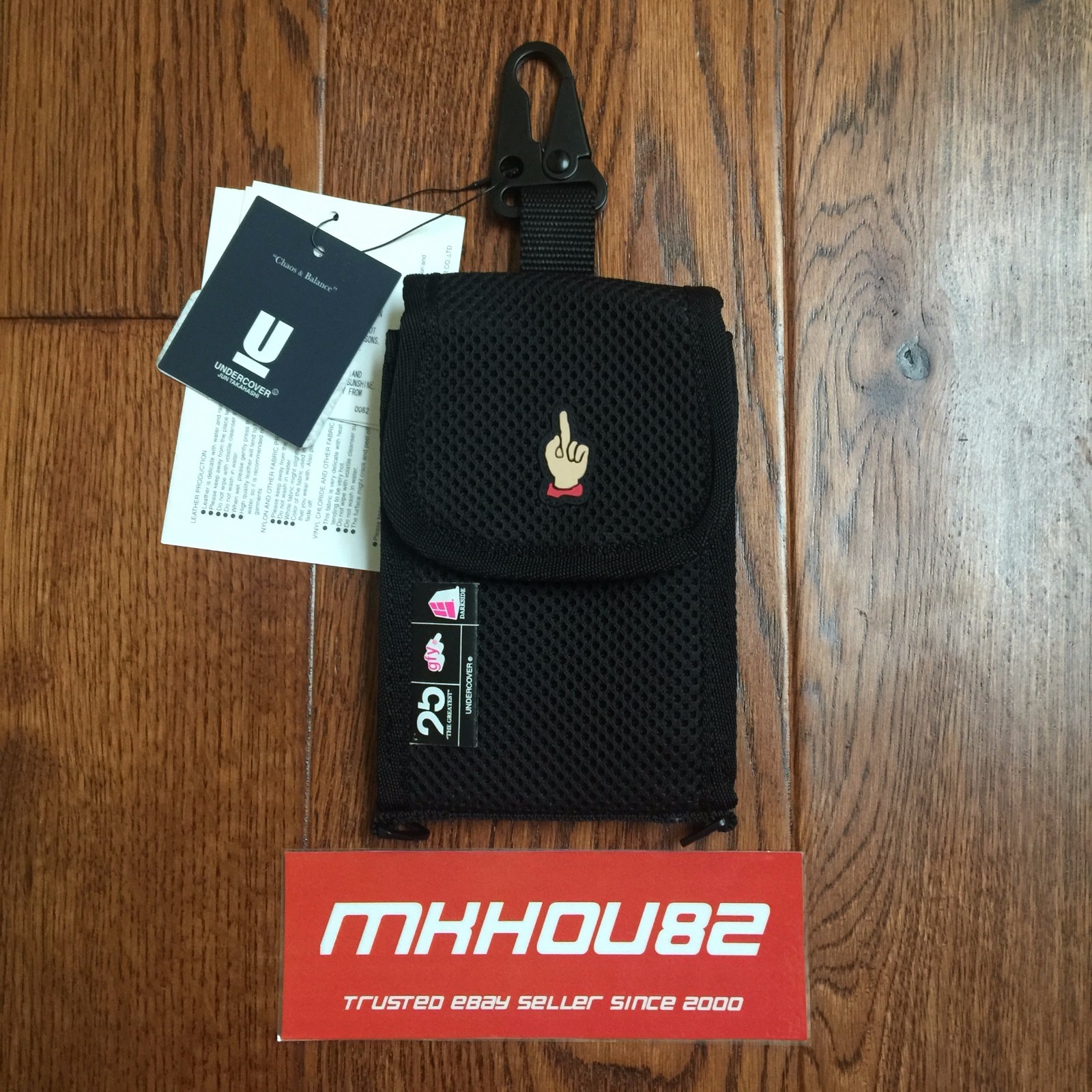 バッグ undercover undercoverism Jun Takahasi Undercoverism Undercover Mesh Hand Pouch Money